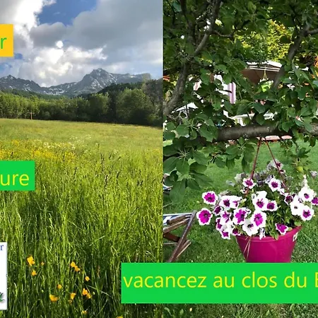 Le Clos Du Berger Dağ evi Le Sauze